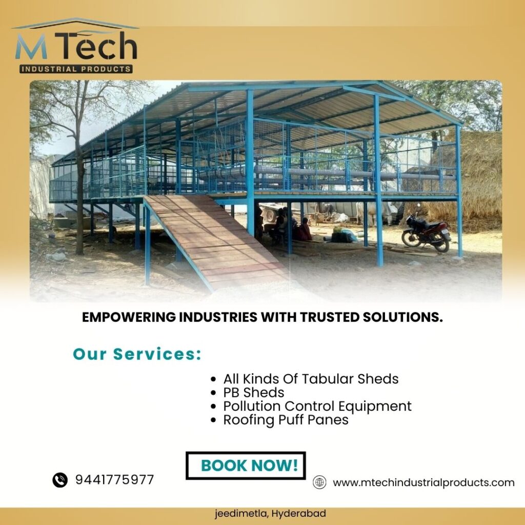 Warehouse and godown shed manufacturers in Telangana