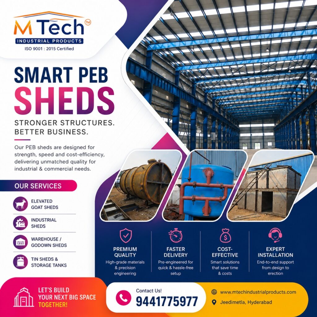 Affordable Oil and Fuel Storage Tank Manufacturers in Telangana | Mtech